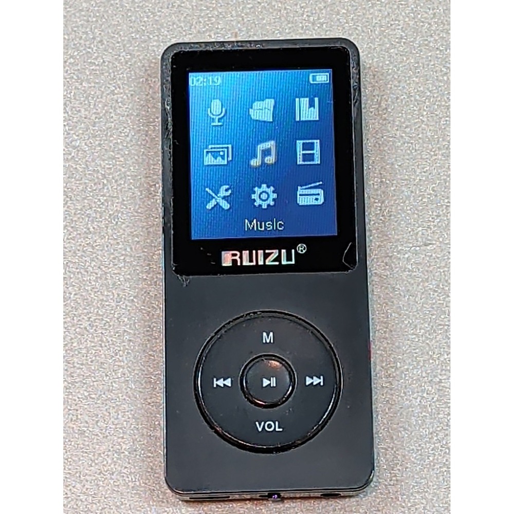 Ruizu X02 8GB Digital MP3 Player Portable Music Media Player FM Radio Black - Picture 3 of 5
